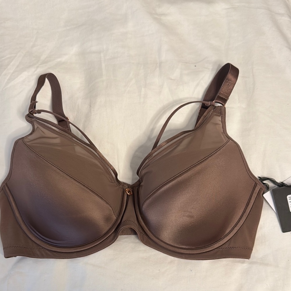 Ashley Graham Diva, Demi-cup, T-Shirt Bra with Underwire Support